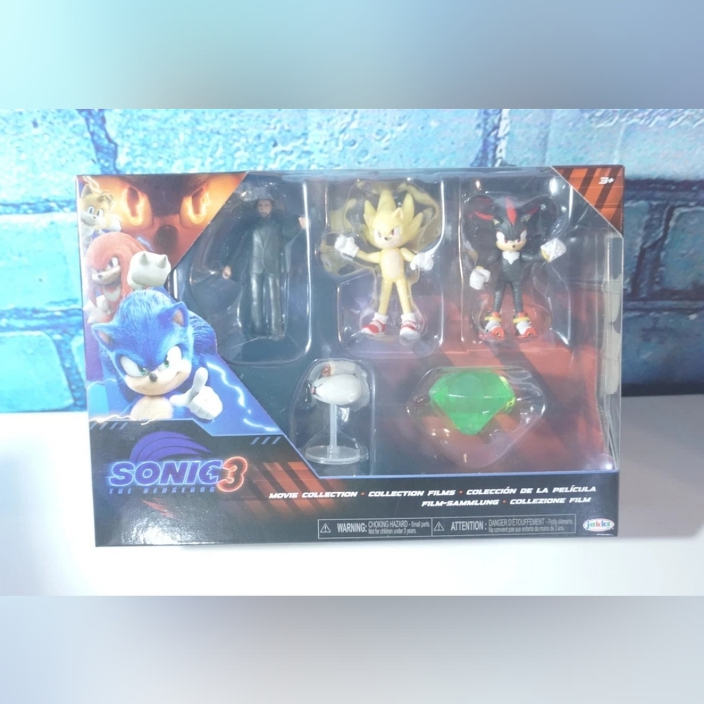 Sonic the Hedgehog 3 Movie Jakks Pacific 2.5” Figure Set Wave 2 Agent Stone